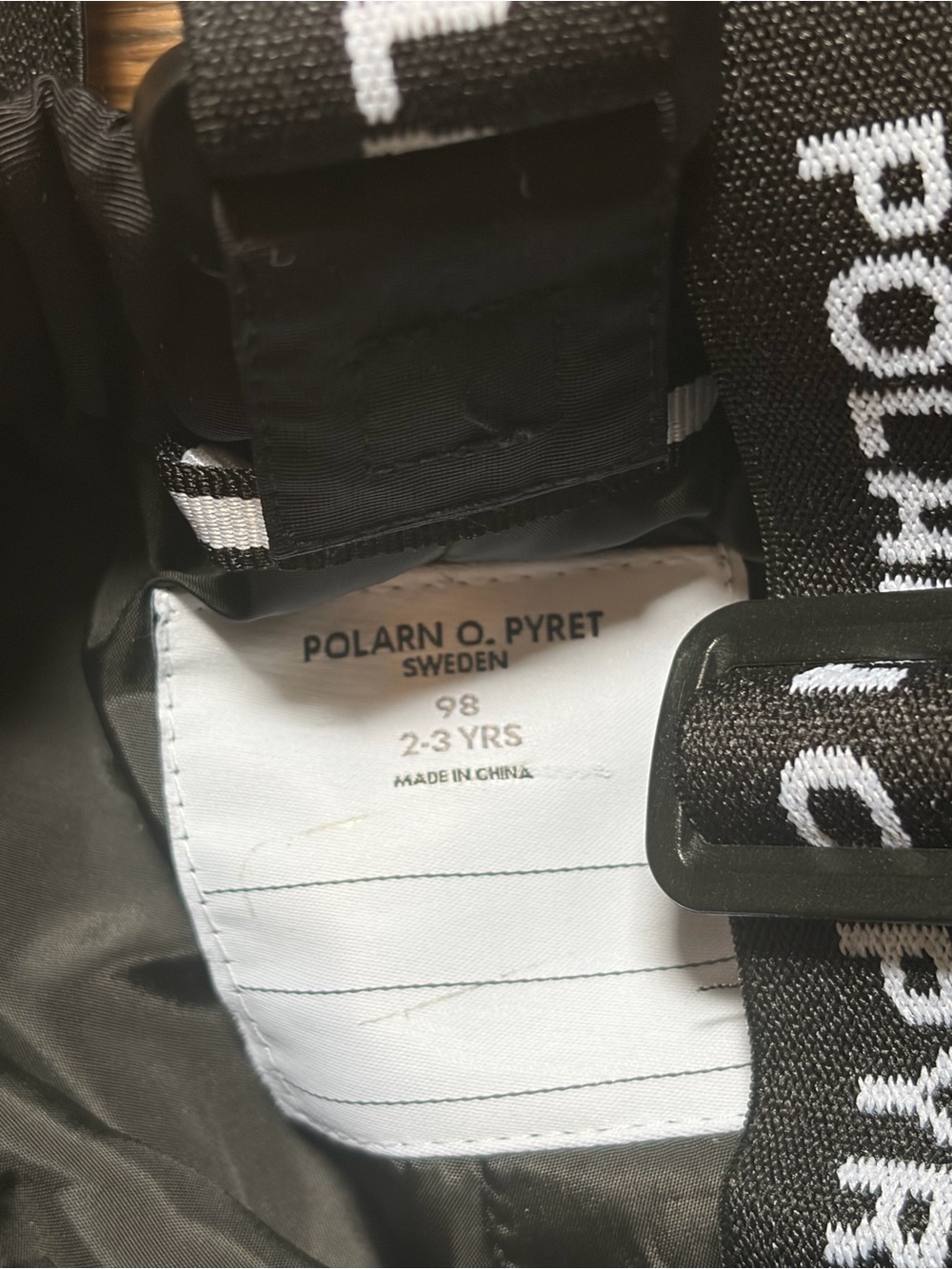 Polarn o Pyret waterproof shell pants size 2-3 years - Picture 3 of 4
